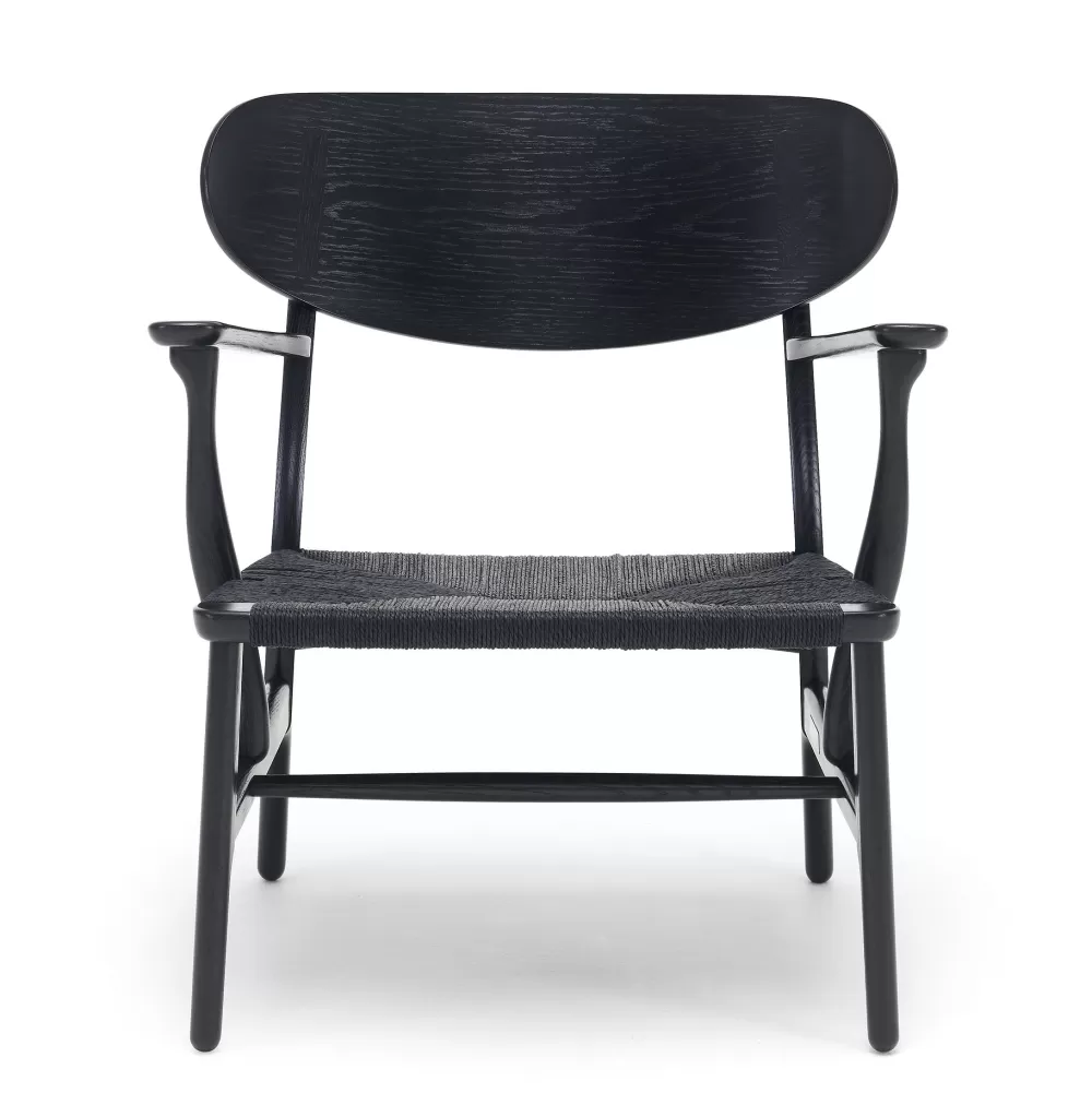 Poltrone Singole^Carl Hansen & Søn Ch22 | Sedia | Rovere Nero