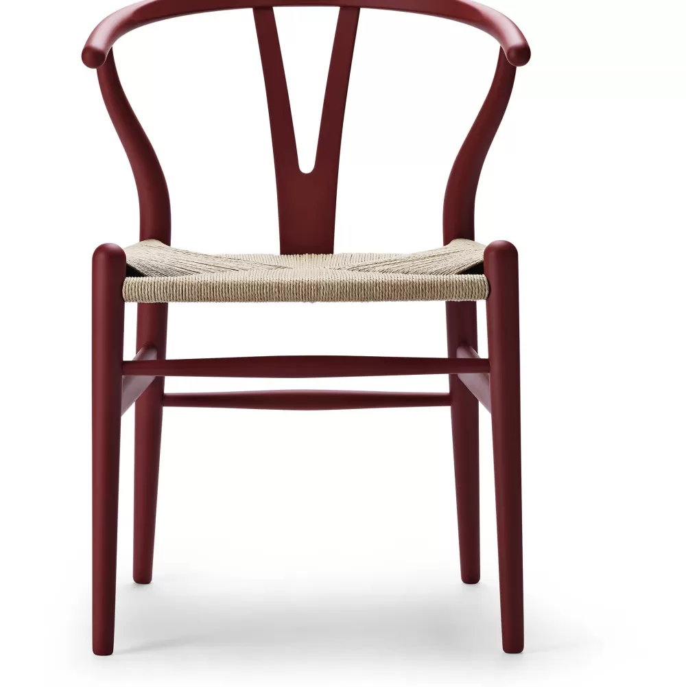Sedie^Carl Hansen & Søn Ch24 Wishbone Chair Soft | Faggio Rosso