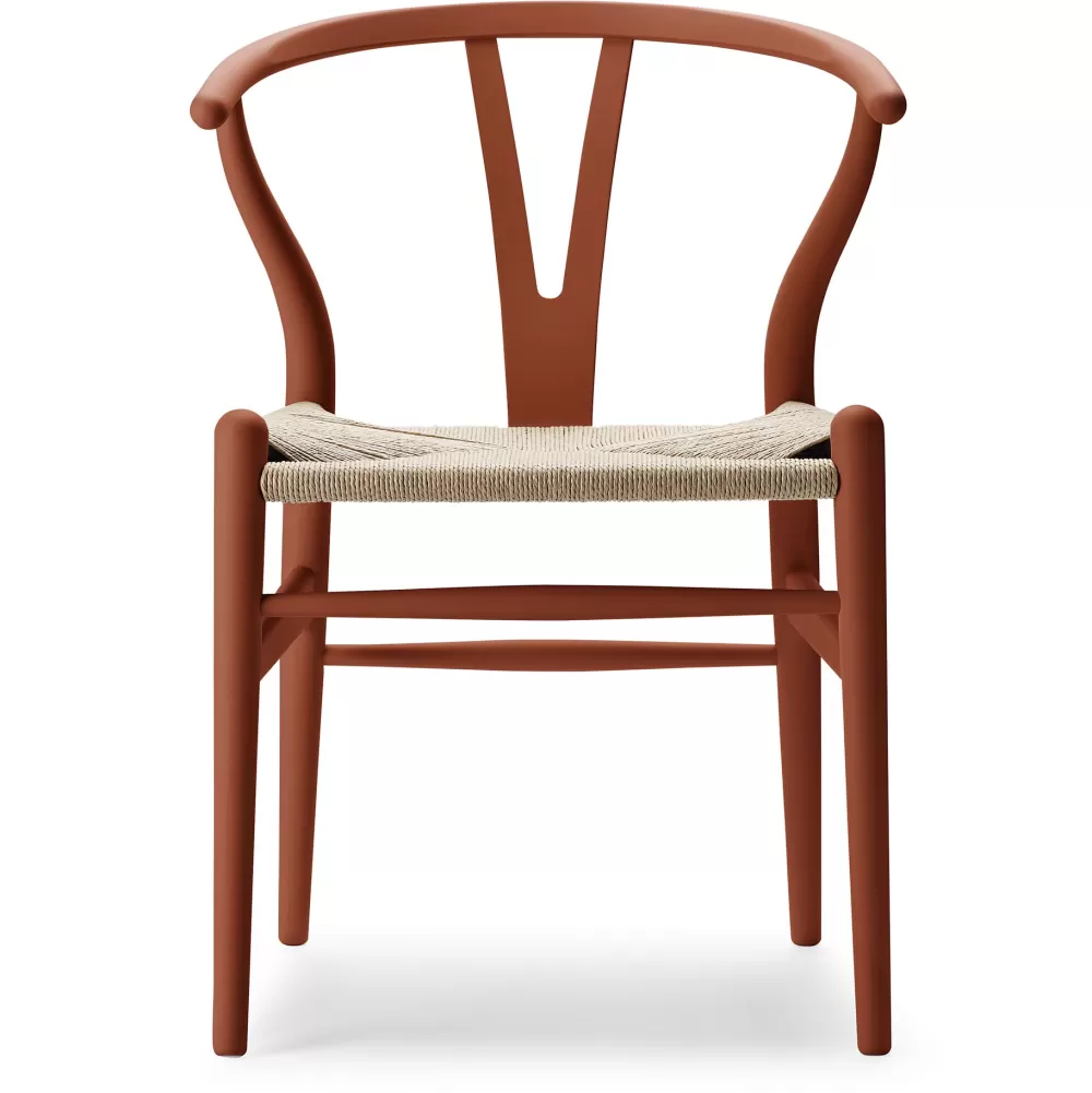 Sedie^Carl Hansen & Søn Ch24 Wishbone Chair Soft | Terracotta