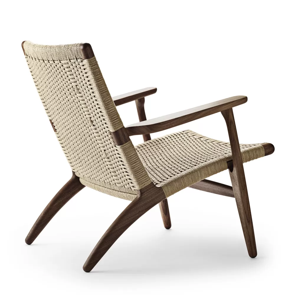 Poltrone Singole^Carl Hansen & Søn Ch25 | Poltrona | Noce - Paper Cord