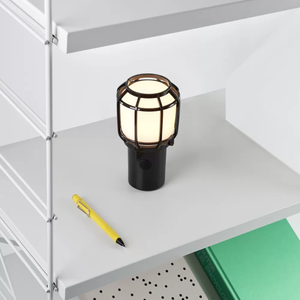 Lampade Da Tavolo Per Esterni^Marset Chispa | Lampada Portatile | Nero