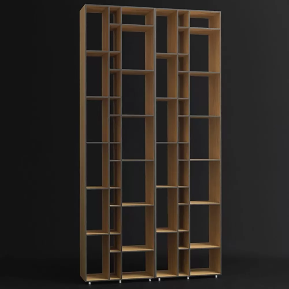 Librerie Da Terra^Zeitraum Code 1 | Scaffale Verticale | Rovere