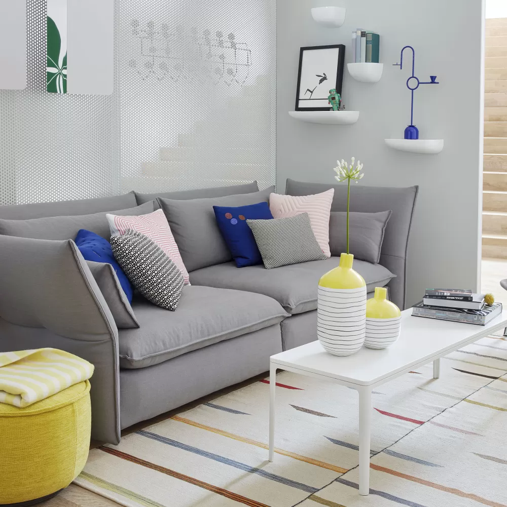 Scaffali^Vitra Corniches | Sistema Di Mensole | Bianco - Grande