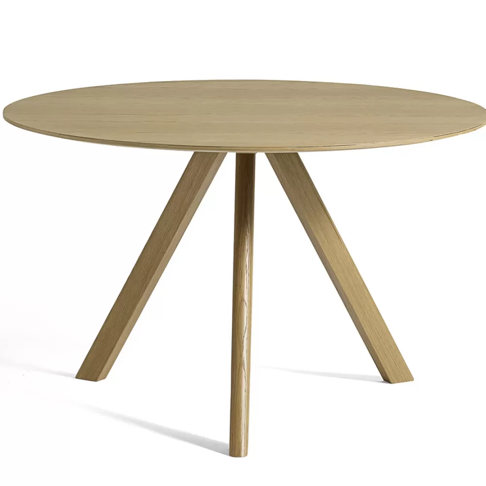 Tavoli Fissi^HAY Cph 20 Round Table | Tavolo | Rovere Massello