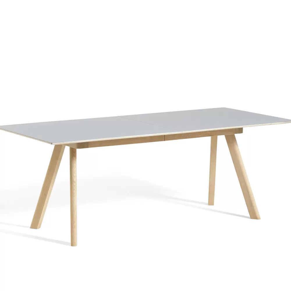 Tavoli Allungabili^HAY Cph 30 Table | Tavolo Allungabile | Rovere/Linoleum Grigio | L 200/400