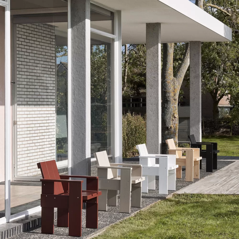 Sedie Per Esterni^HAY Crate Dining Chair | Sedia Per Esterni | Nero