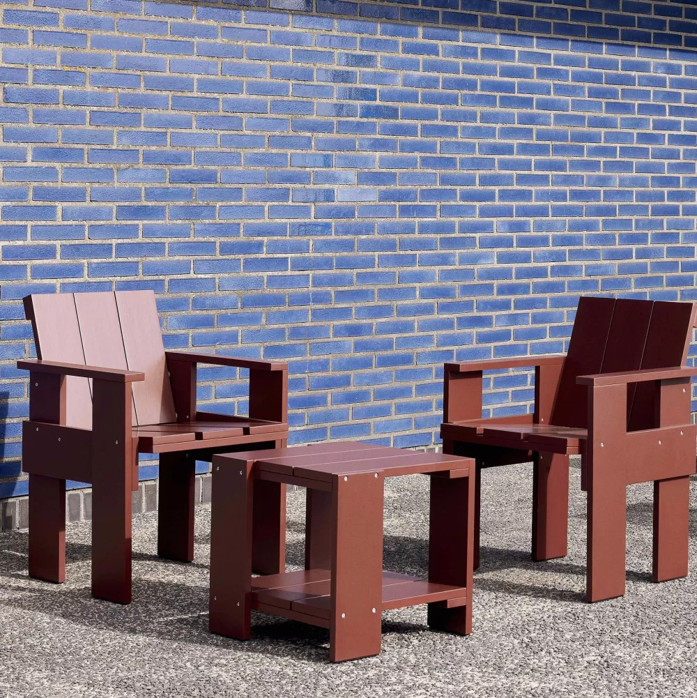 Tavoli Per Esterni^HAY Crate Side Table | Tavolino Per Esterni | Iron Red