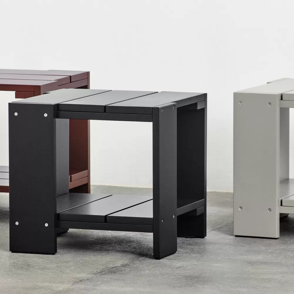 Tavoli Per Esterni^HAY Crate Side Table | Tavolino Per Esterni | Nero