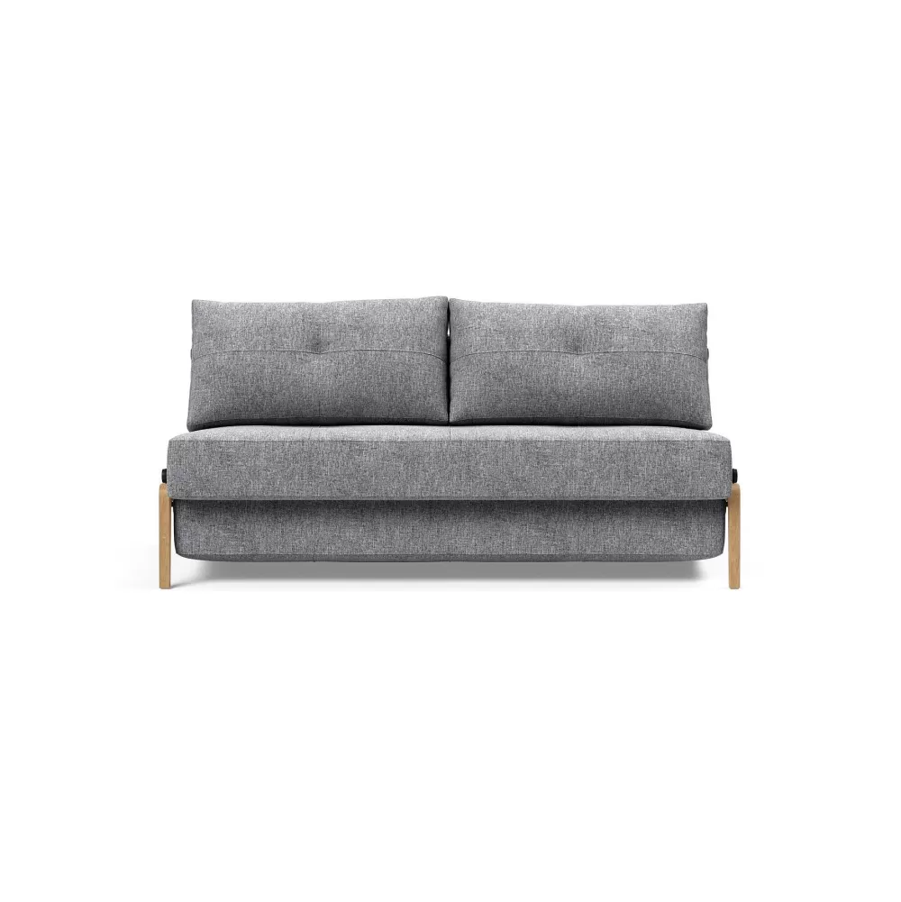 Divani Letto^Innovation Living Cubed 02 Divano Letto | 565 - Gambe Rovere | 160-200 Cm