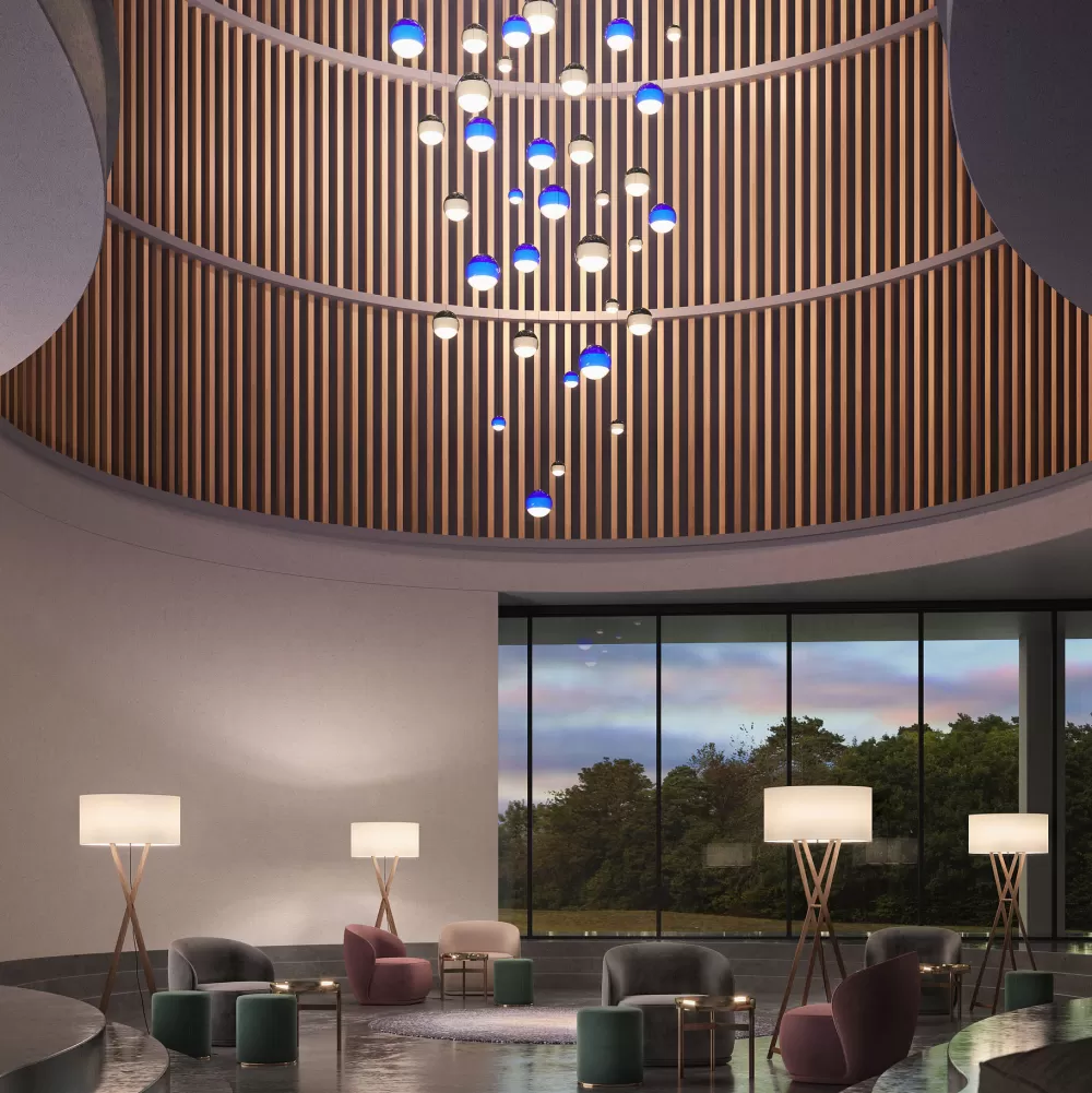 Lampade A Sospensione^Marset Dipping Light 20 | Lampada A Sospensione | Blu