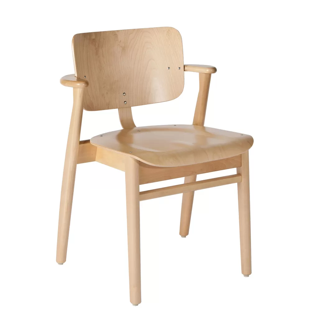 Sedie^Artek Domus | Sedia - Betulla Laccato Naturale