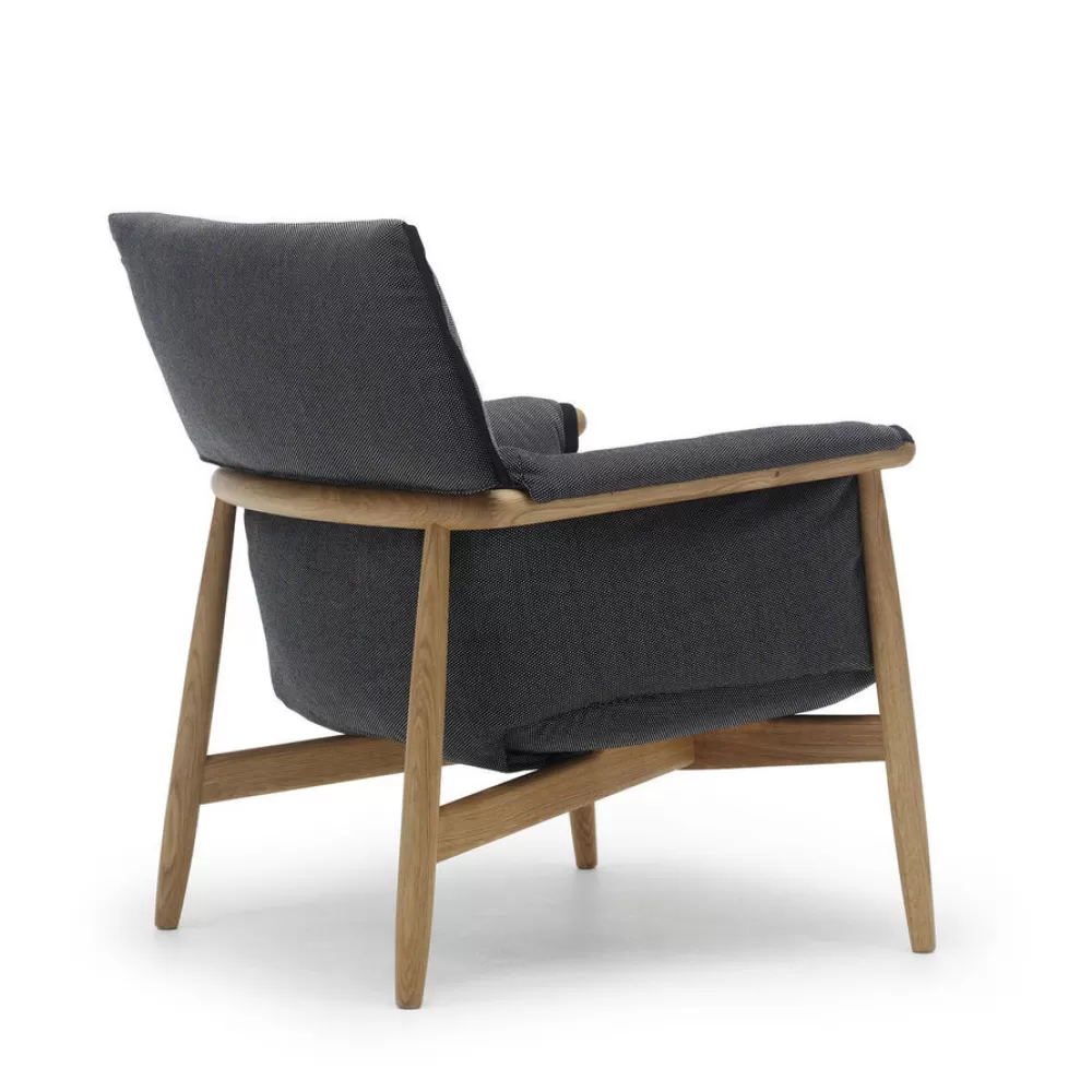 Poltrone Singole^Carl Hansen & Søn E015 | Poltrona | Rovere - Tessuto