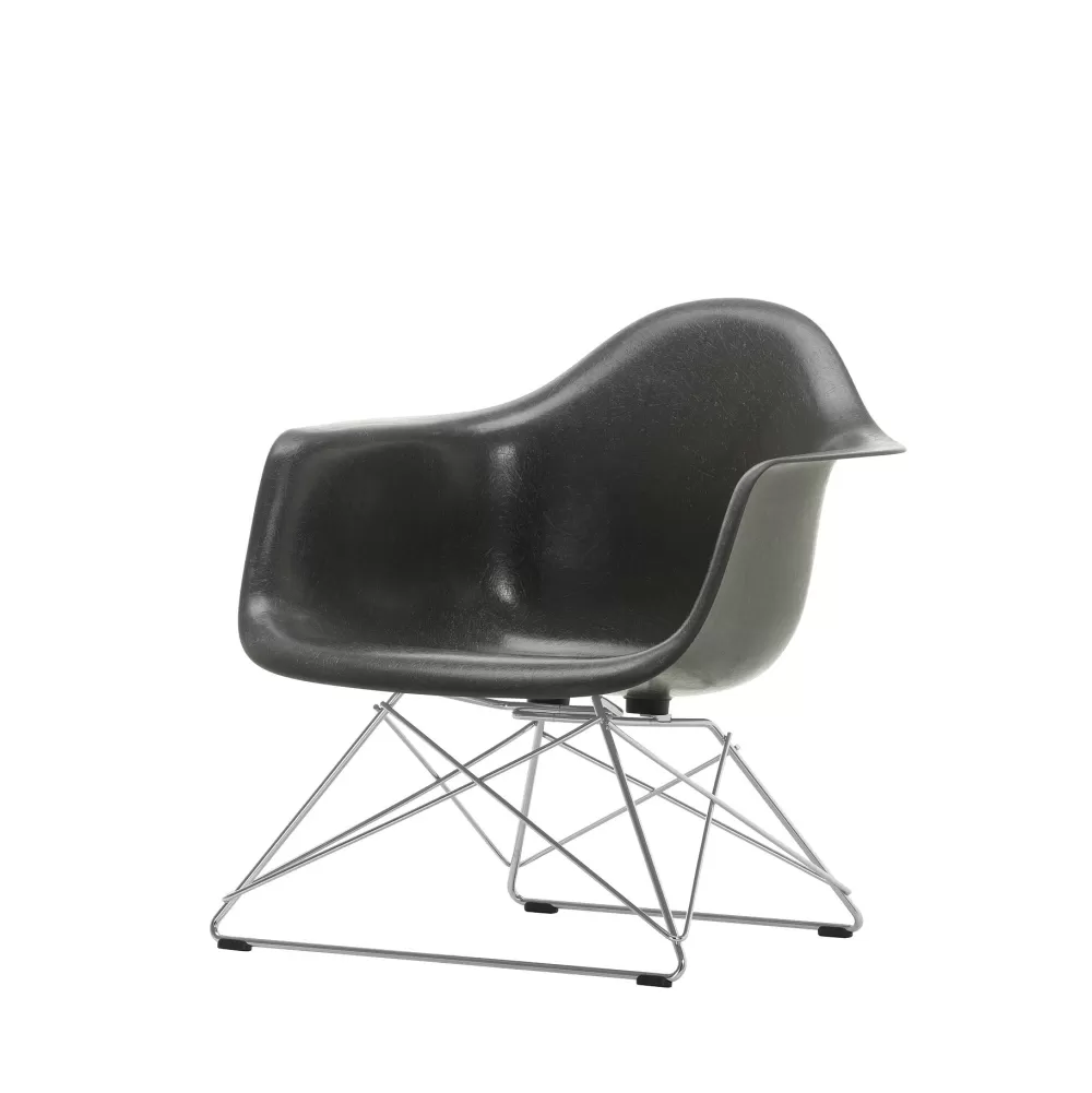 Sedie^Vitra Eames Fiberglass Armchair Lar | Poltrona - Eames Elephant Hide Grey