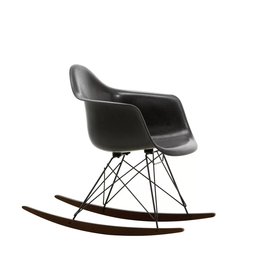 Sedie^Vitra Eames Fiberglass Armchair Rar | Poltrona A Dondolo | Elephant Hide Grey