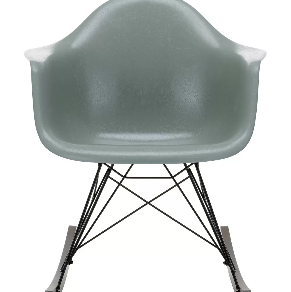 Sedie^Vitra Eames Fiberglass Armchair Rar | Poltrona A Dondolo - Raw Umber
