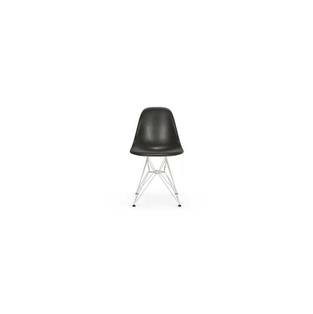 Sedie^Vitra Eames Fiberglass Side Chair Dsr | Sedia - Eames Elephant Hide Grey - Bianco