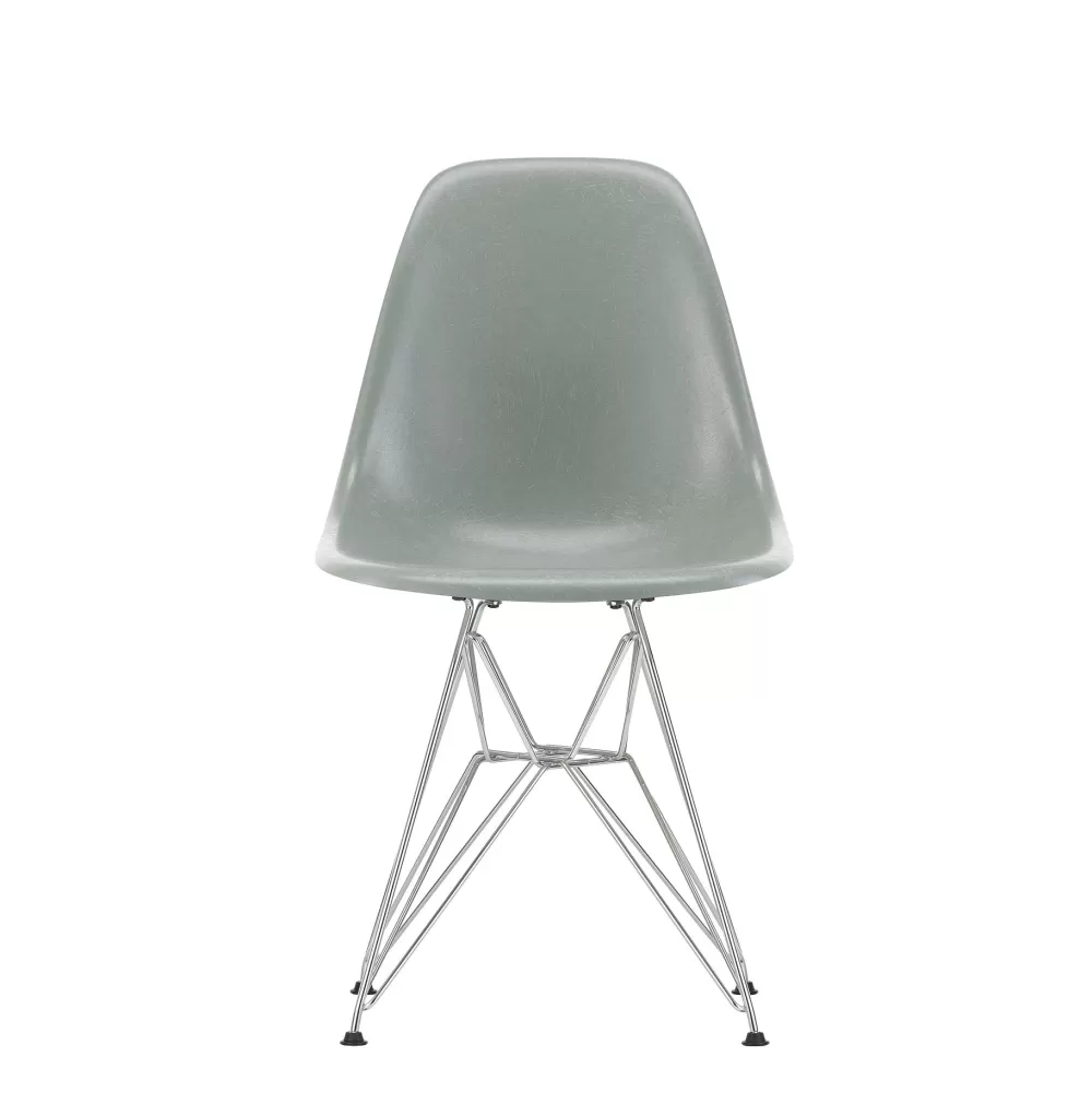 Sedie^Vitra Eames Fiberglass Side Chair Dsr | Sedia - Eames Sea Foam Green - Cromato