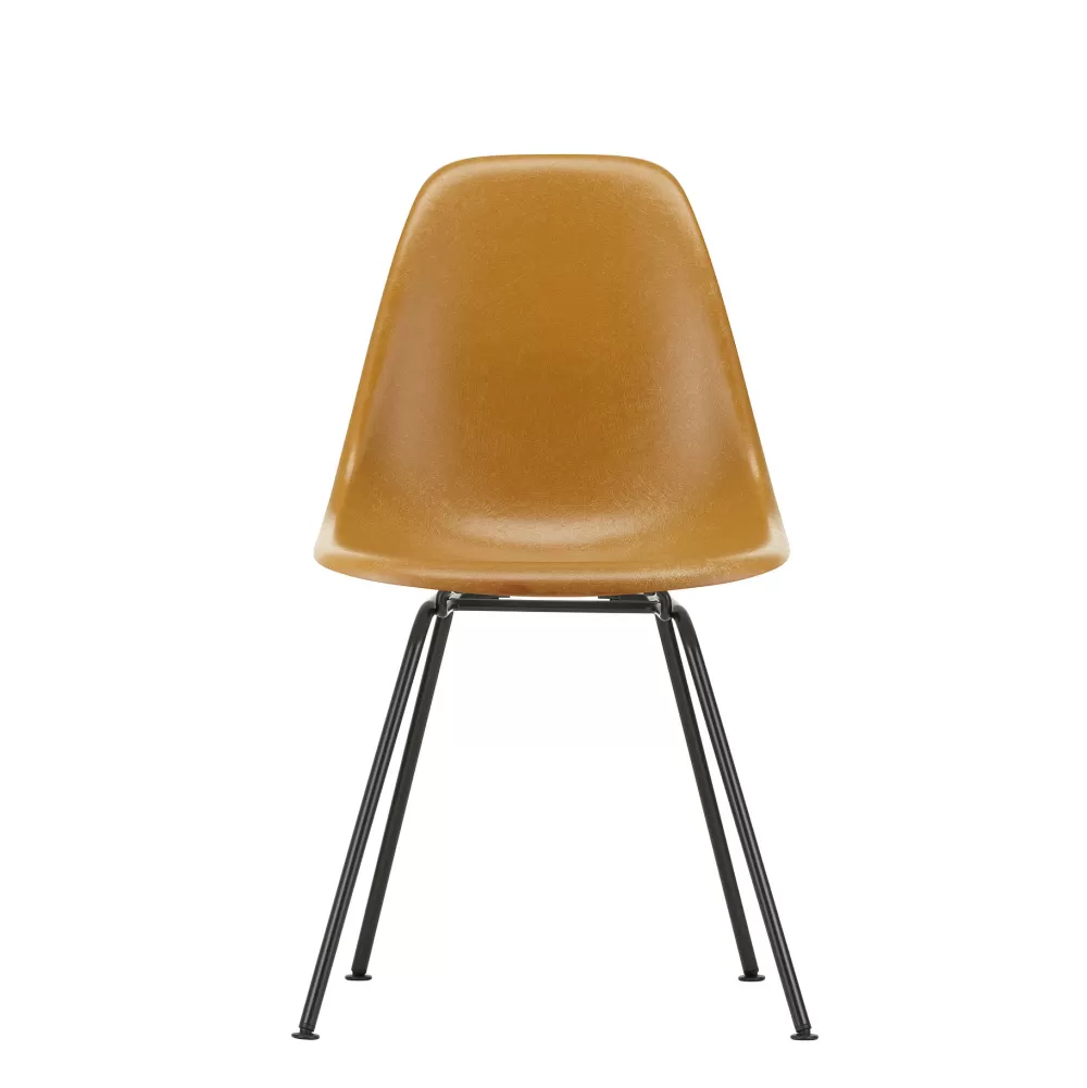 Sedie^Vitra Eames Fiberglass Side Chair Dsx | Sedia | Ocra Scura