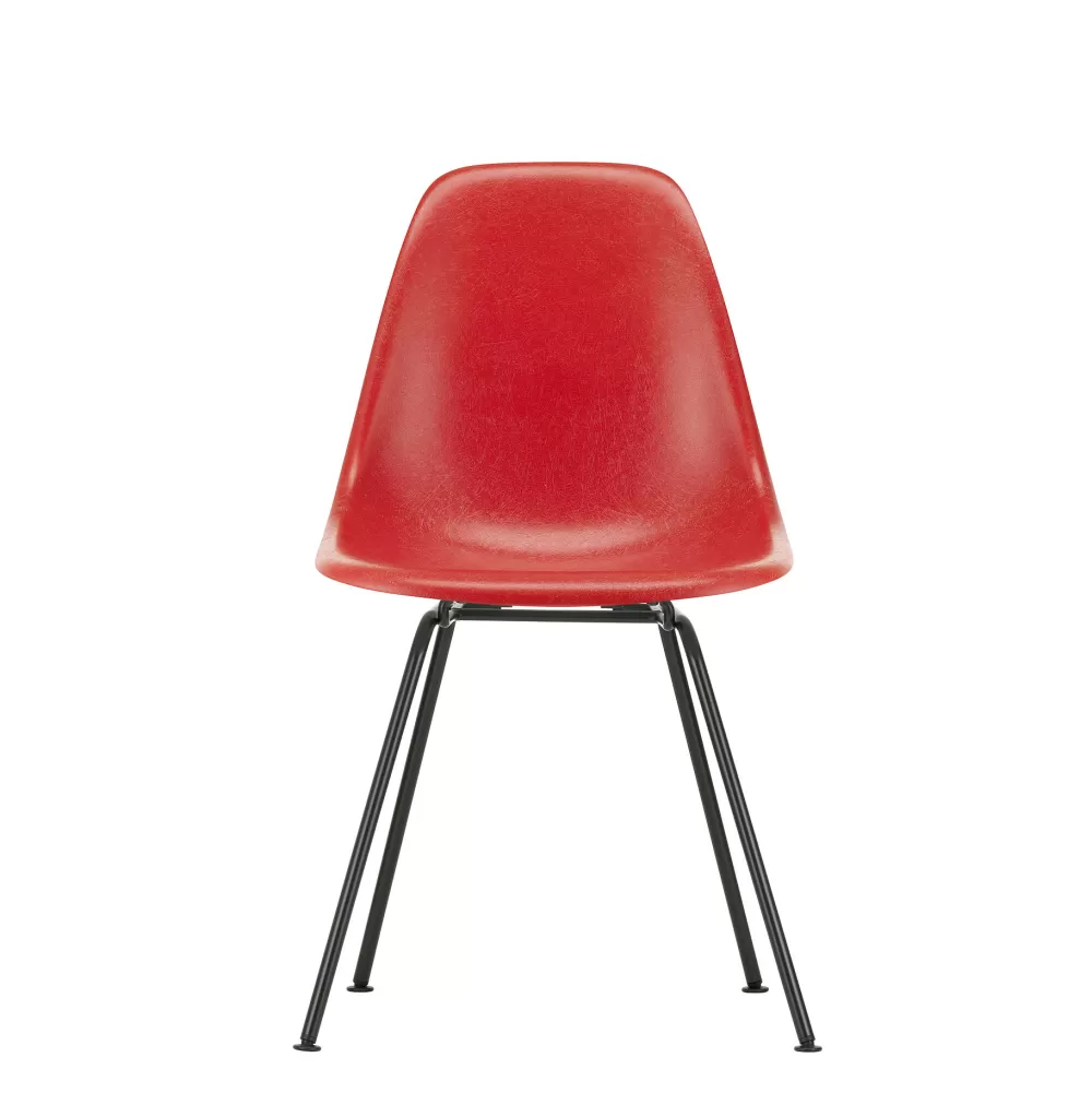 Sedie^Vitra Eames Fiberglass Side Chair Dsx | Sedia | Rosso
