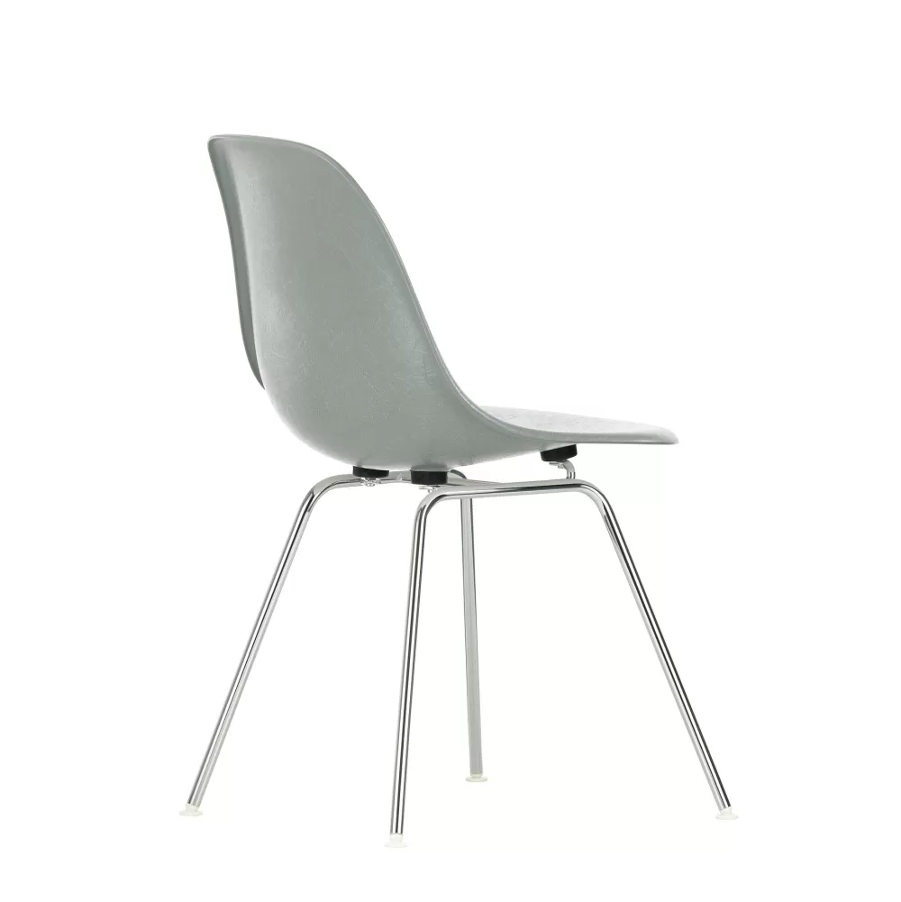 Sedie^Vitra Eames Fiberglass Side Chair Dsx | Sedia | Verde Schiuma Di Mare Cromato