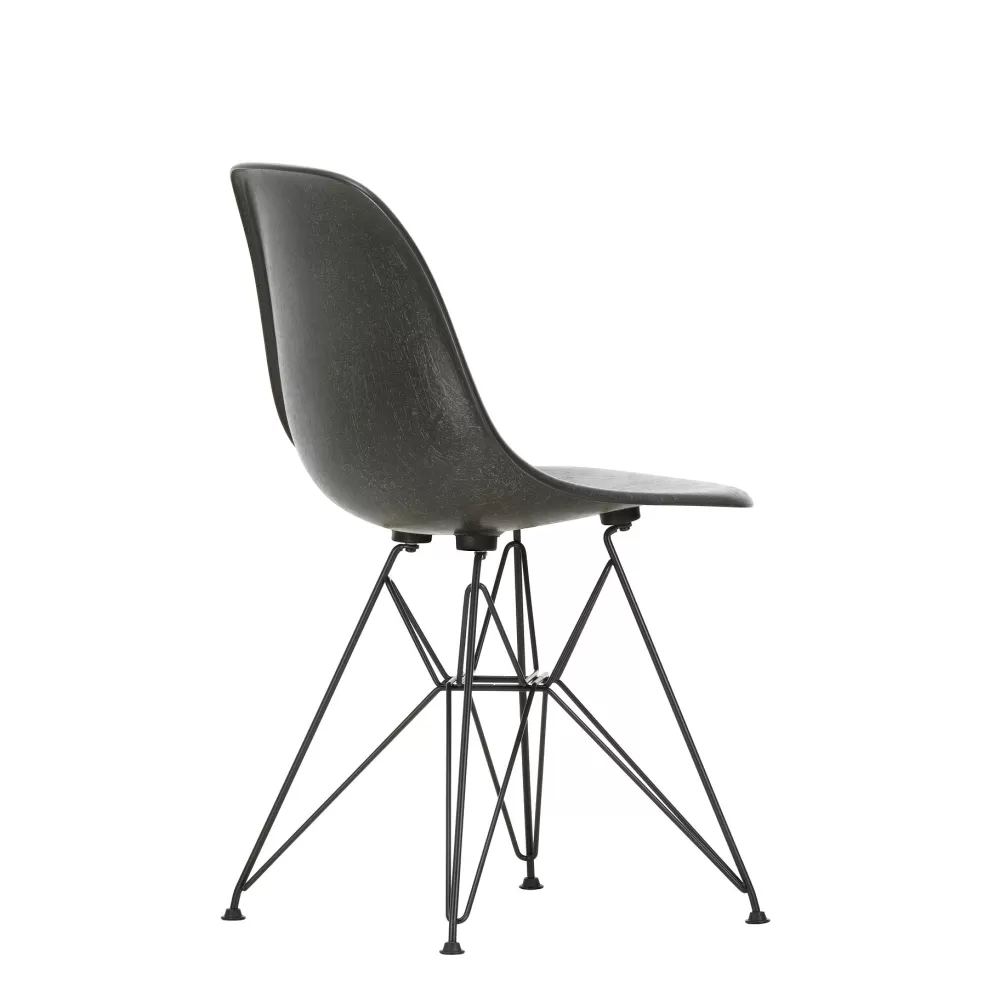 Sedie^Vitra Eames Plastic Chairs Dsr | Sedia | Basamento Nero - Nero Intenso
