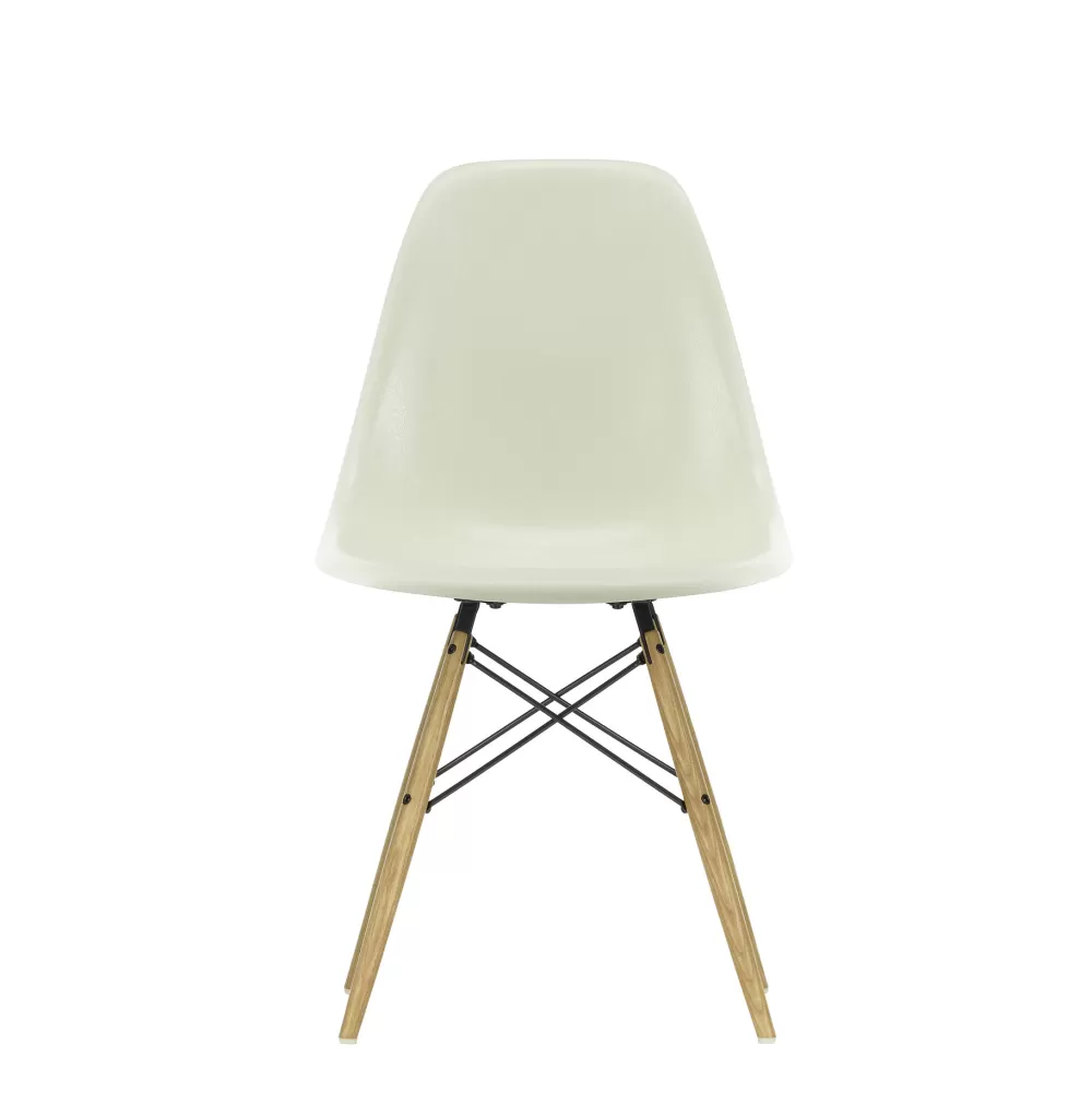 Sedie^Vitra Eames Plastic Chairs Dsw | Sedia | Frassino - Ciottolo
