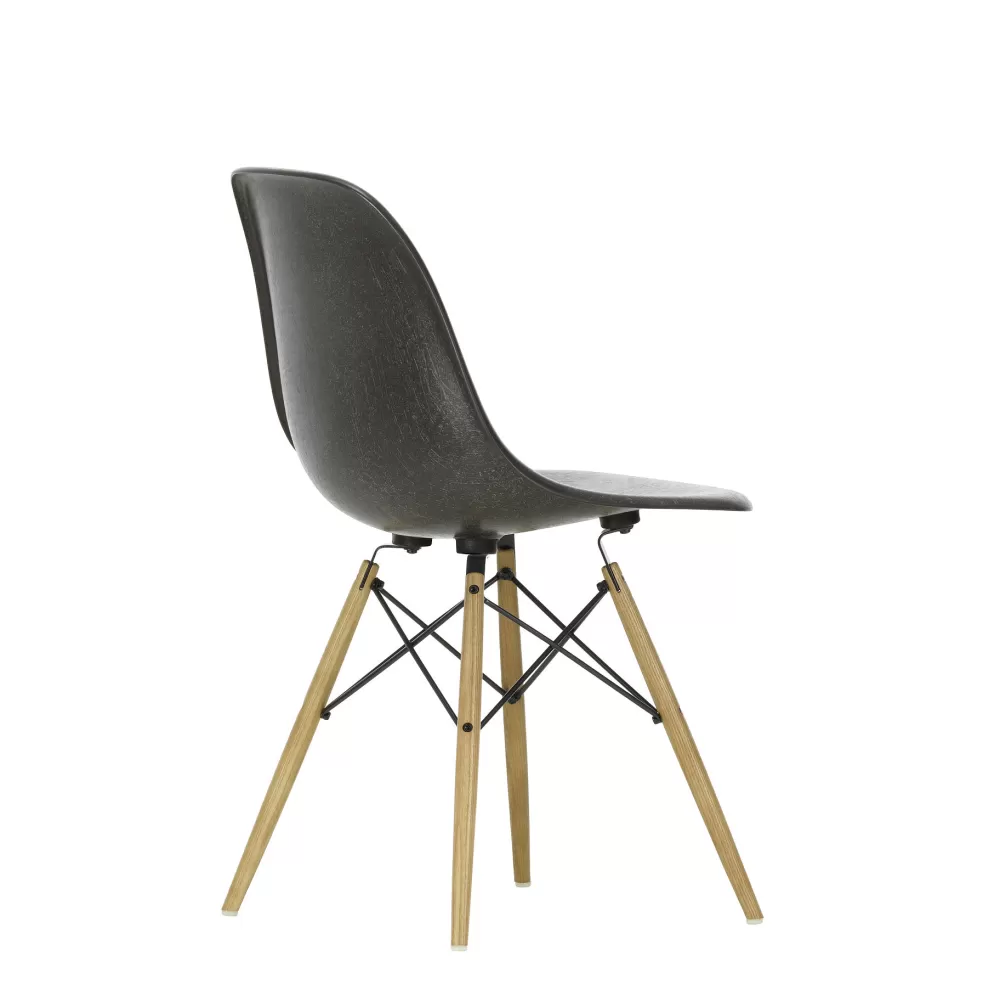 Sedie^Vitra Eames Plastic Chairs Dsw | Sedia | Frassino - Nero Intenso