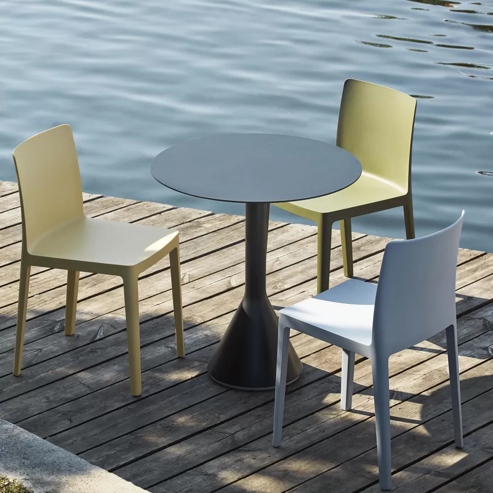 Sedie^HAY Elementaire Chair | Sedia - Grigio Blu