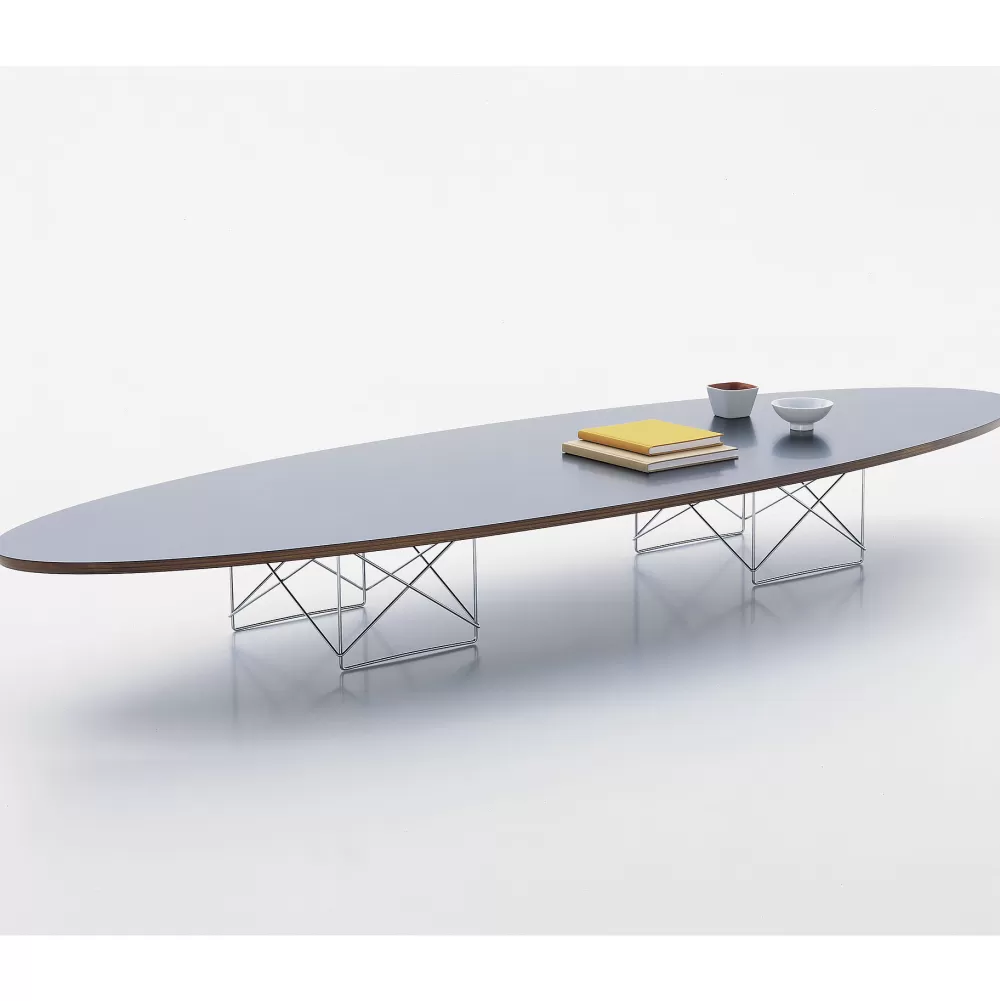 Tavolini^Vitra Elliptical Table Etr | Tavolino | Nero