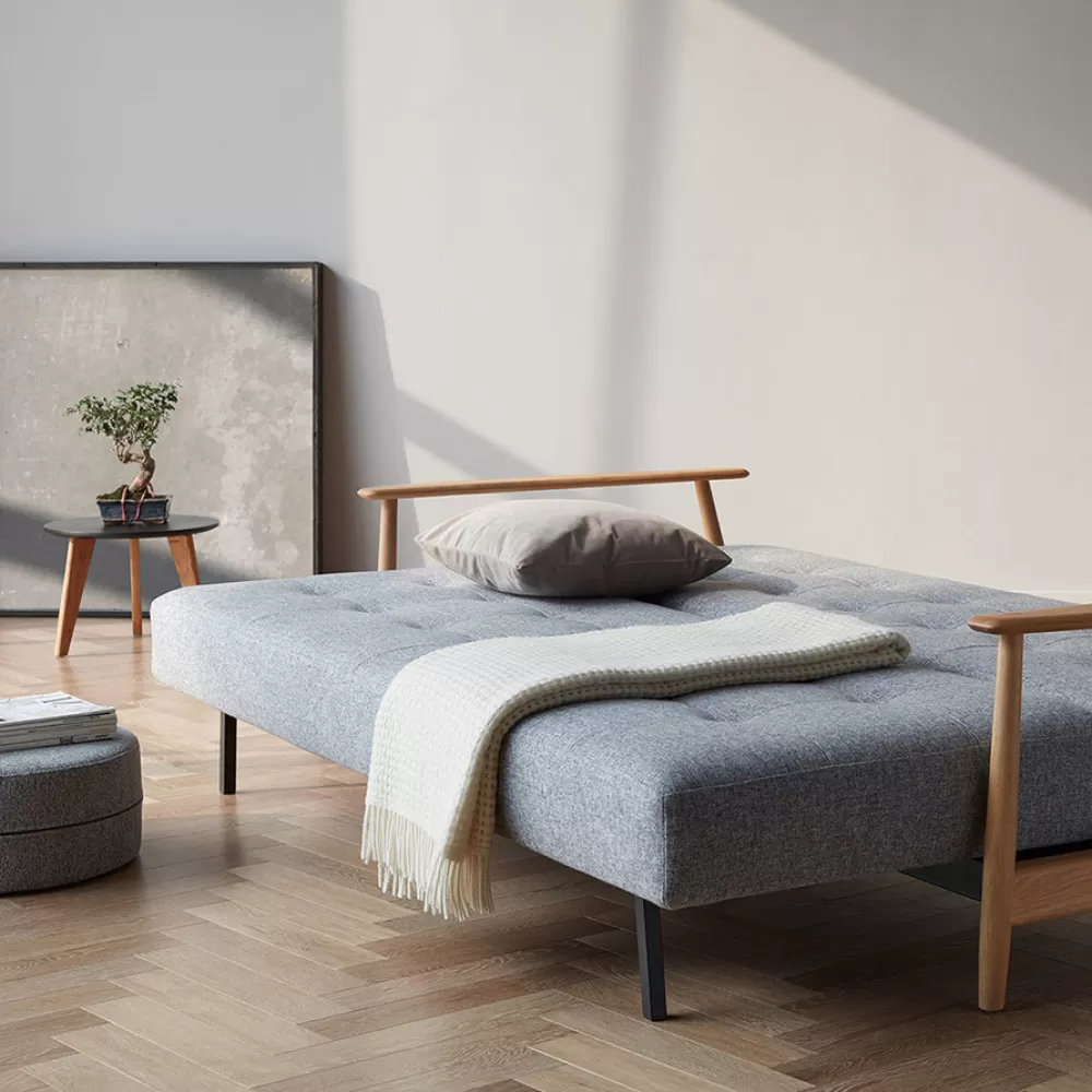 Divani Letto^Innovation Living Eluma Deluxe Button - Divano Letto - 565 | 140-200 Cm