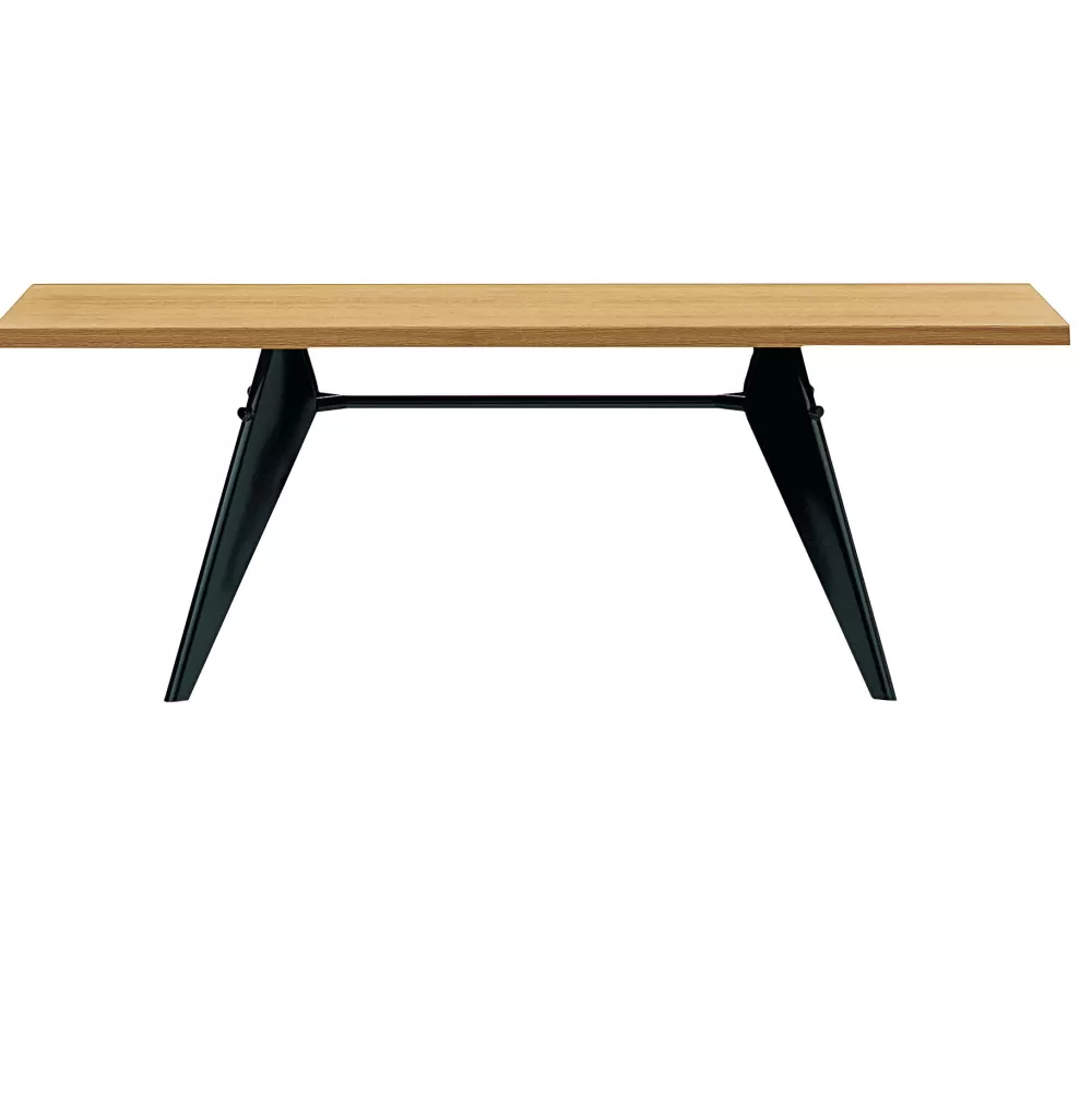 Scrivanie E Tavoli Da Ufficio^Vitra Em Table | Tavolo | Rovere/Nero - Ex Display