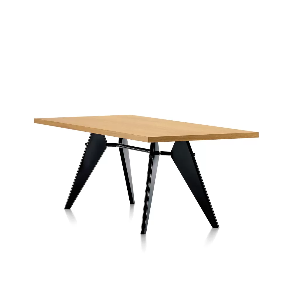 Scrivanie E Tavoli Da Ufficio^Vitra Em Table | Tavolo | Rovere/Nero - Ex Display