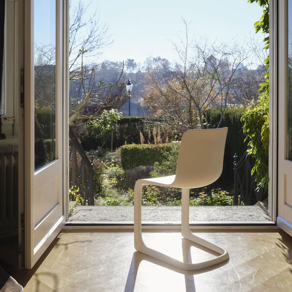 Sedie^Vitra Evo-C | Sedia | Avorio