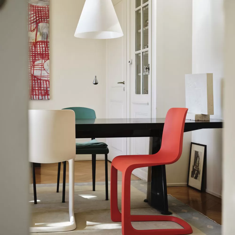 Sedie^Vitra Evo-C | Sedia | Rosso Papavero