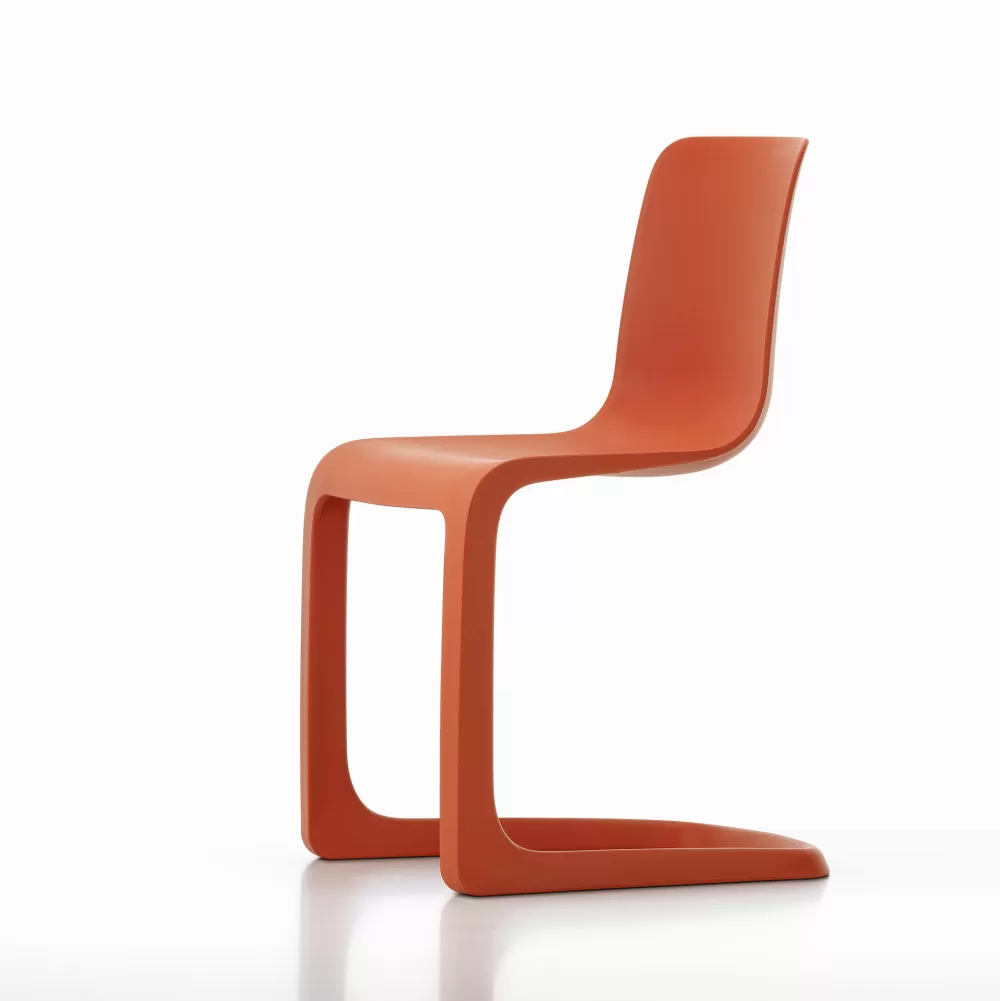 Sedie^Vitra Evo-C | Sedia | Rosso Papavero