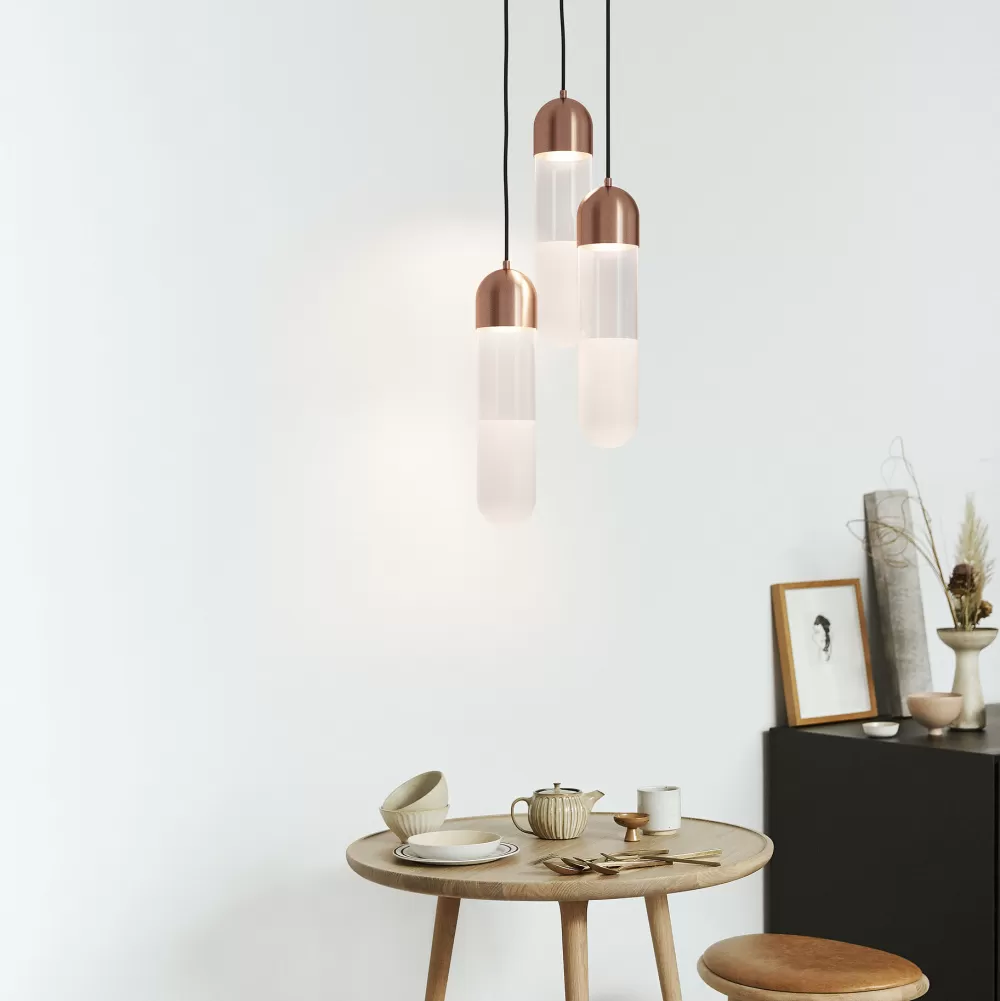 Lampade A Sospensione^Mater Firefly | Lampada Pendente Led | Rame