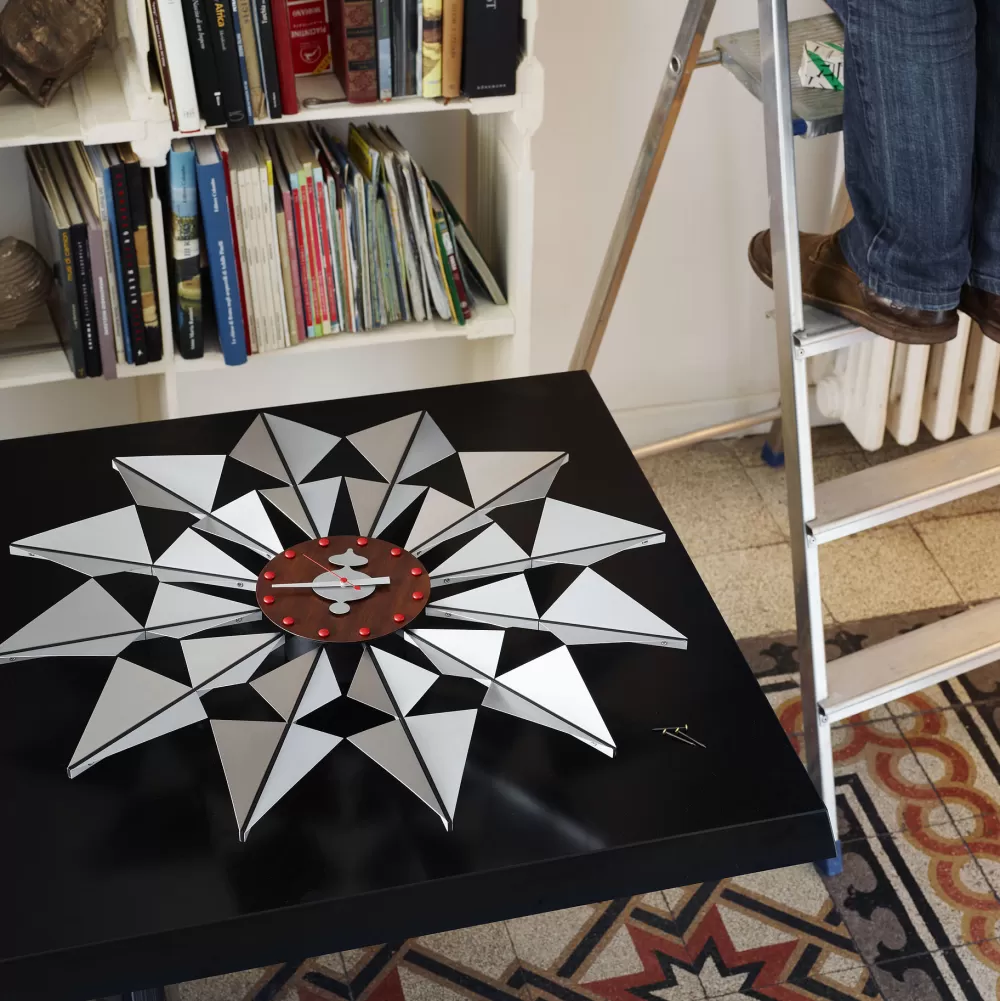 Orologi^Vitra Flock Of Butterflies | Orologio Da Parete - Alluminio