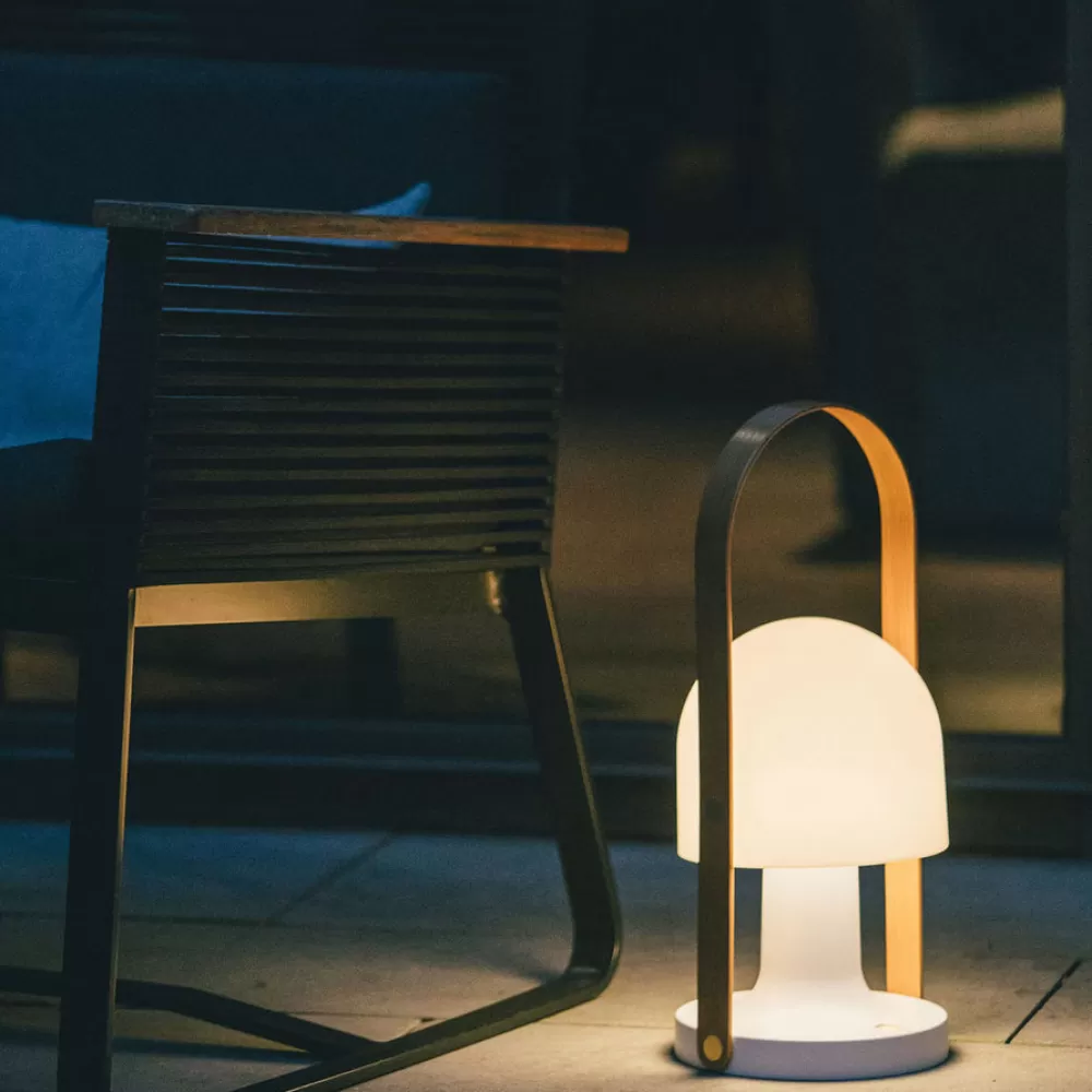 Lampade Da Terra Per Esterni^Marset Followme Plus | Lampada Da Tavolo | Bianco