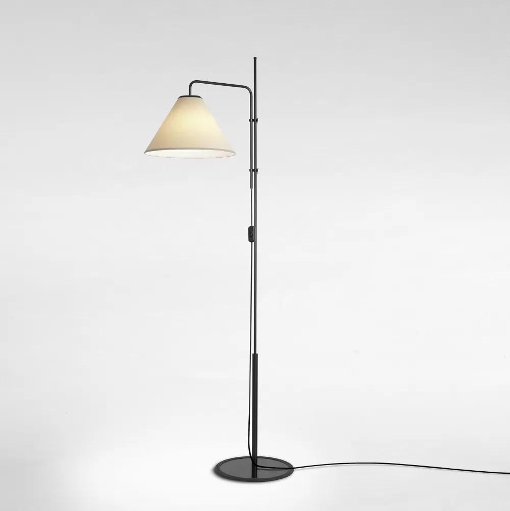 Lampade Da Terra^Marset Funiculi Fabric | Lampada Da Terra | Bianco