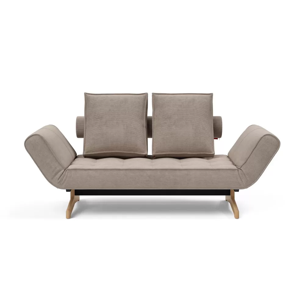 Divani Letto^Innovation Living Ghia Divano Letto | 318 - Gambe Rovere | 80-210 Cm