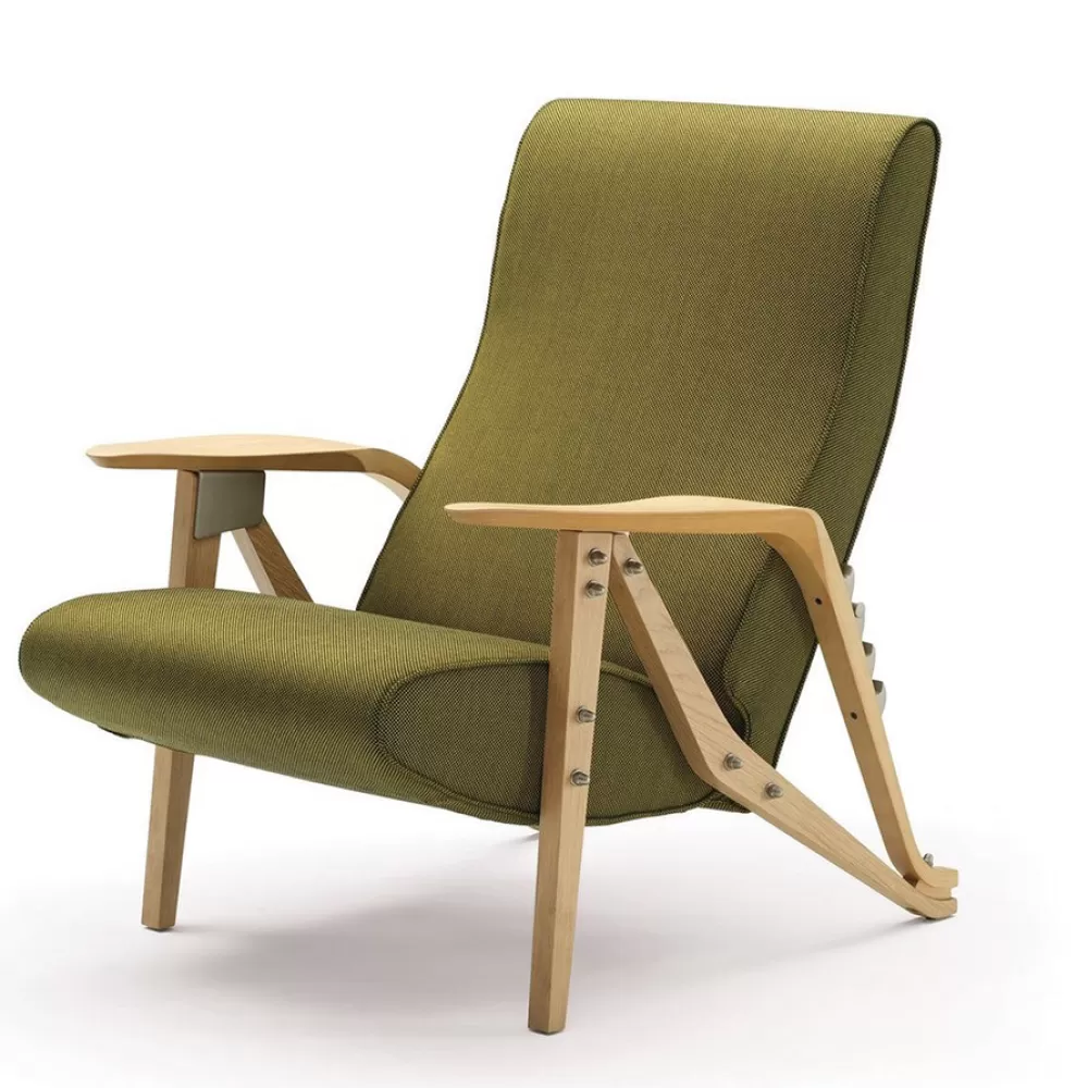 Poltrone Singole^Zanotta Gilda | Poltrona - Rovere