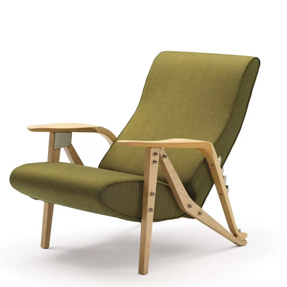 Poltrone Singole^Zanotta Gilda | Poltrona - Rovere