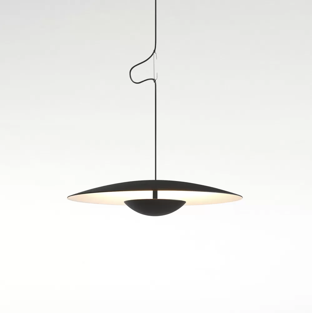 Lampade A Sospensione^Marset Ginger 20 | Lampada A Sospensione | Nero-Bianco