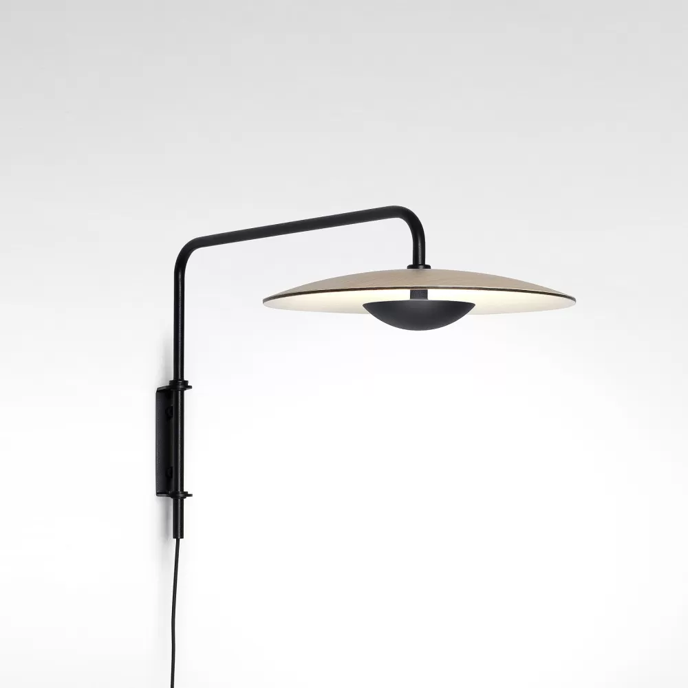 Lampade Da Parete^Marset Ginger 20 A | Lampada Da Parete | Rovere / Bianco