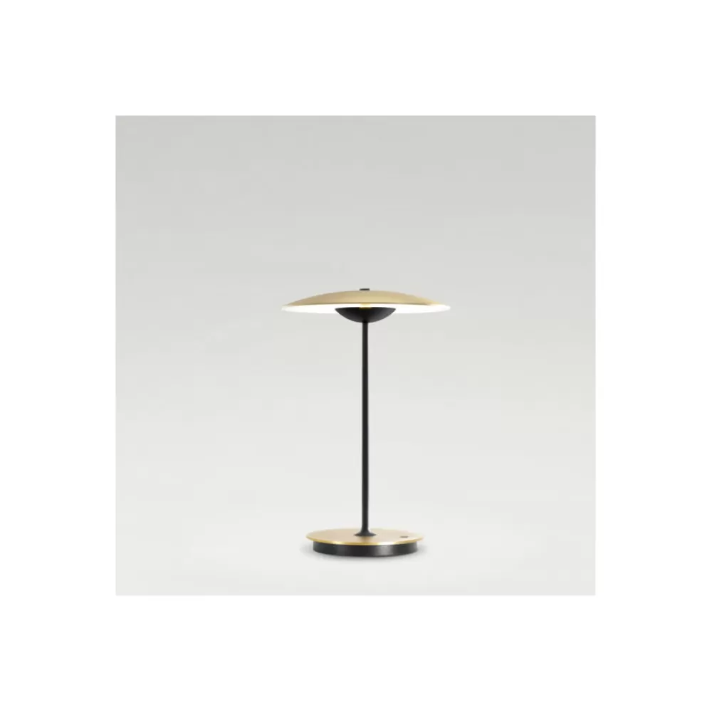 Lampade Da Tavolo Per Esterni^Marset Ginger 20 M | Lampada Ricaricabile | Ottone Spazzolato
