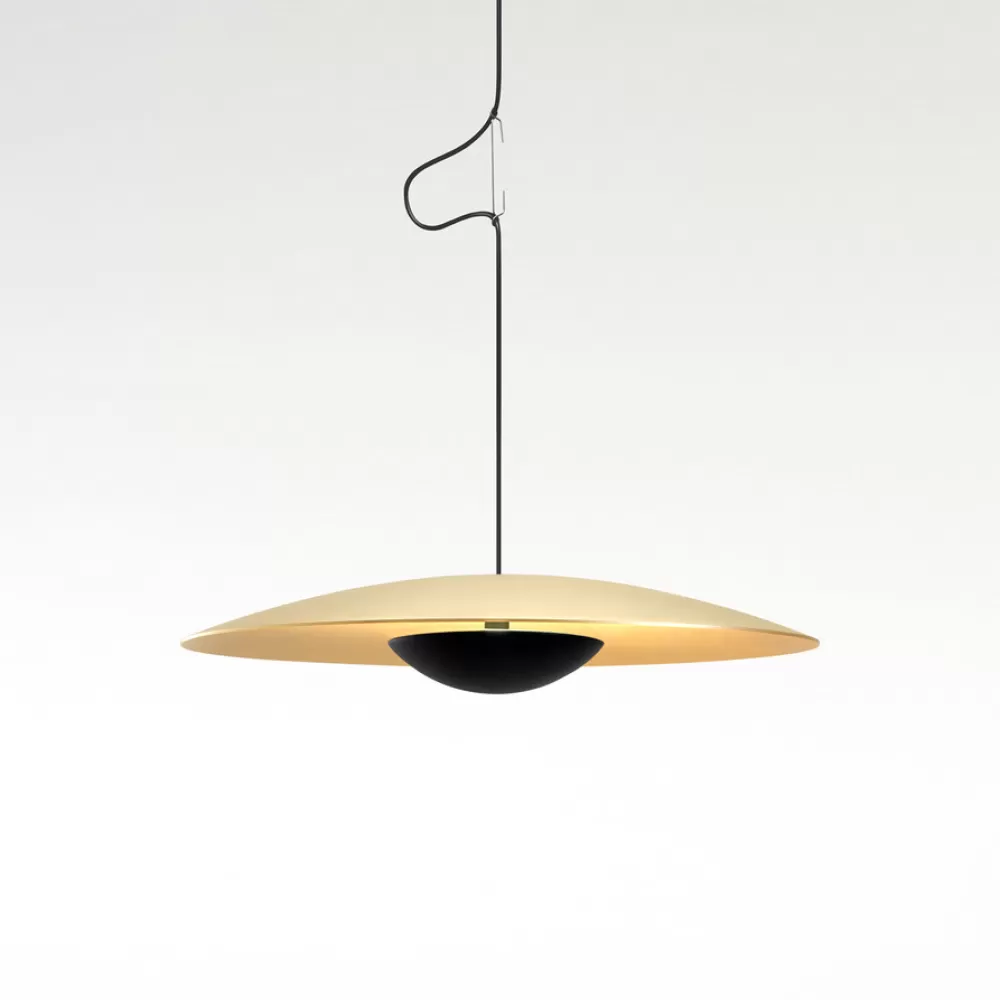 Lampade A Sospensione^Marset Ginger 32 | Lampada A Sospensione | Ottone Spazzolato Dali