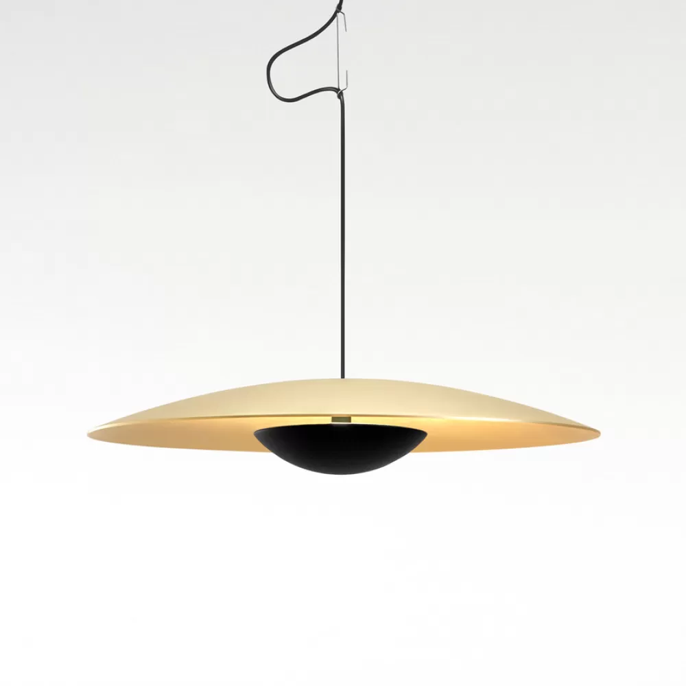 Lampade A Sospensione^Marset Ginger 42 | Lampada A Sospensione | Ottone Spazzolato Dali
