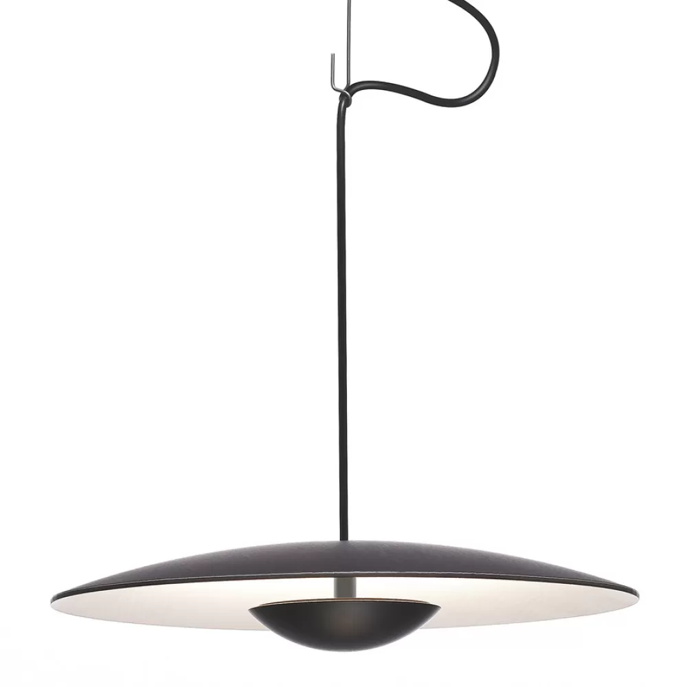 Lampade A Sospensione^Marset Ginger 42 | Lampada A Sospensione | Wenge-Bianco