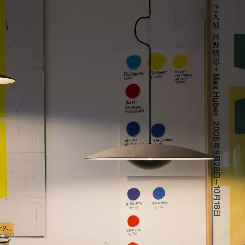 Lampade A Sospensione^Marset Ginger 42 | Lampada A Sospensione | Wenge-Bianco