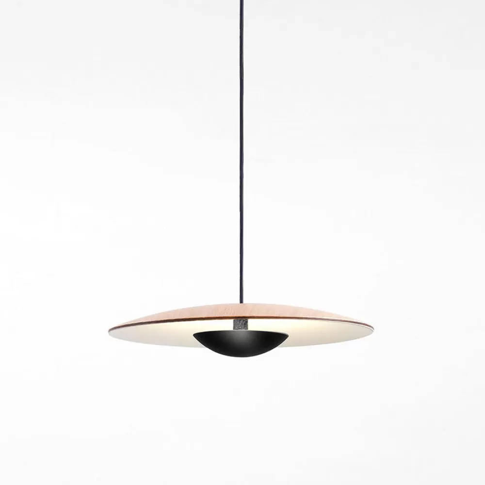Lampade A Sospensione^Marset Ginger 60 | Lampada A Sospensione | Rovere-Bianco